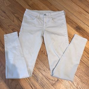 American Eagle Khaki Super Stretch Jegging